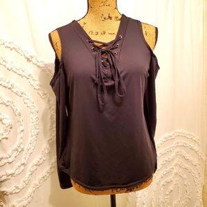 Lace Up Top